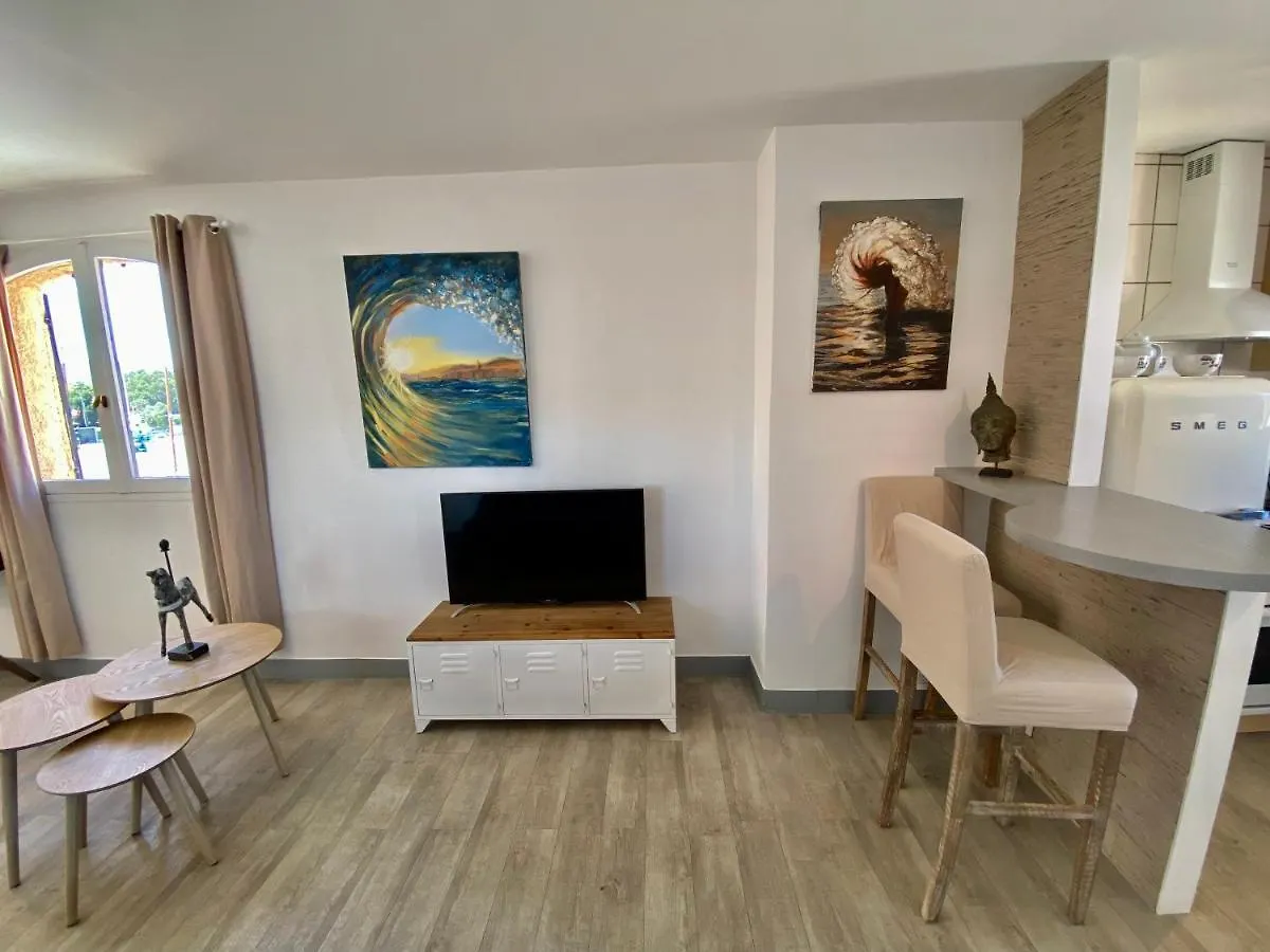 Appartamento Les marines, 2min Plage, accès direct port Cogolin